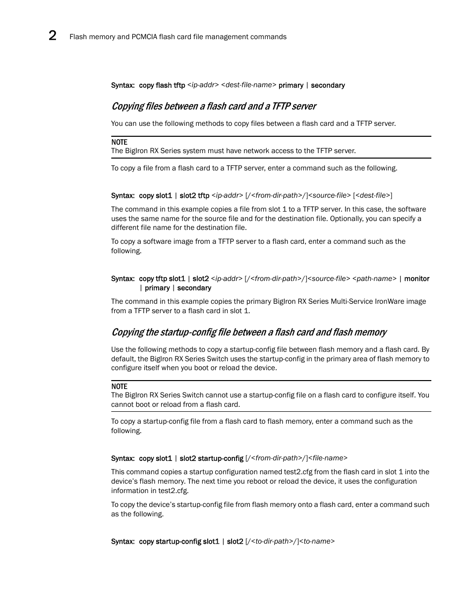 Brocade BigIron RX Series Configuration Guide User Manual | Page 124 / 1550