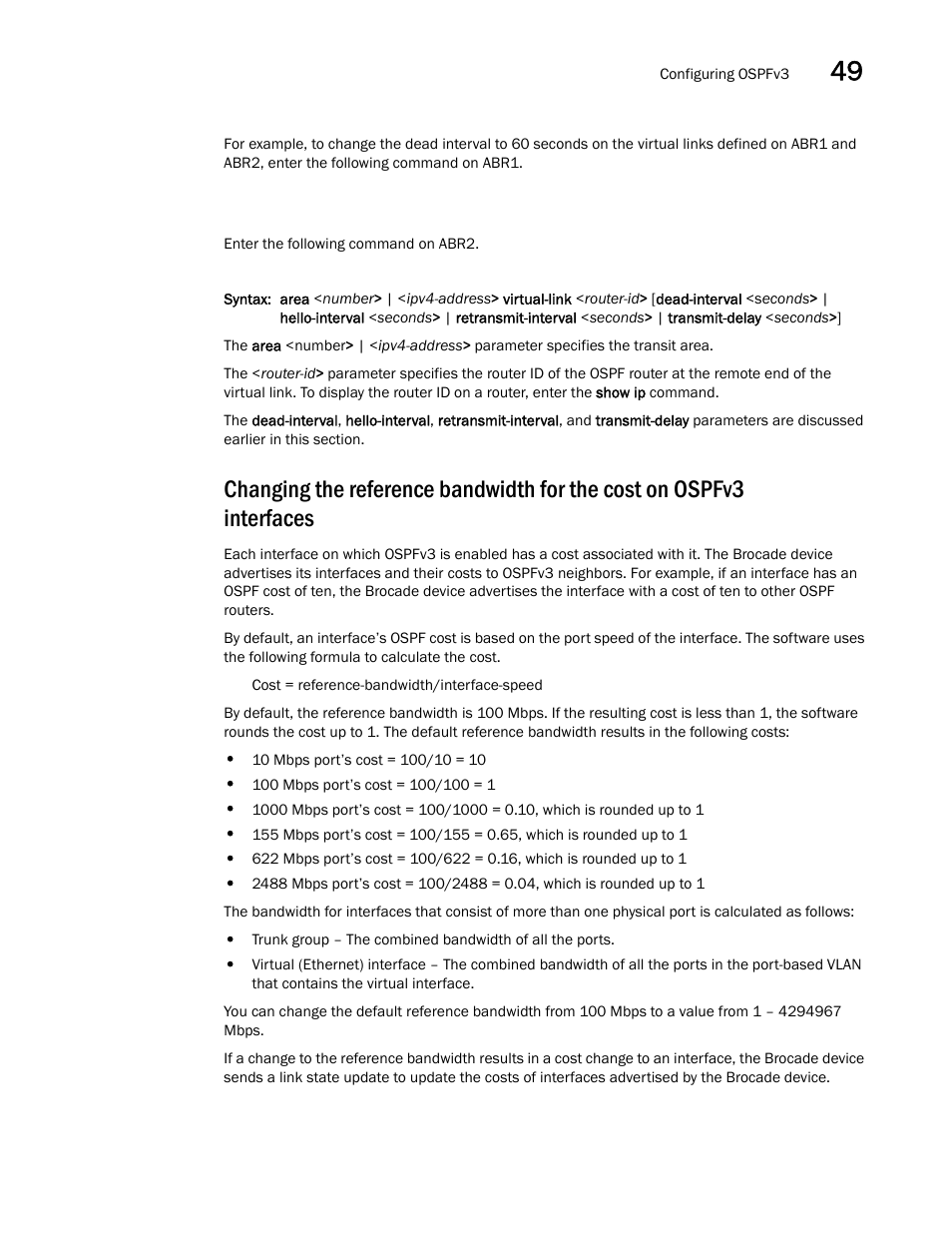 Brocade BigIron RX Series Configuration Guide User Manual | Page 1385 / 1550