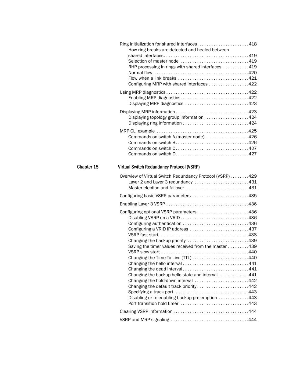 Brocade BigIron RX Series Configuration Guide User Manual | Page 14 / 1550