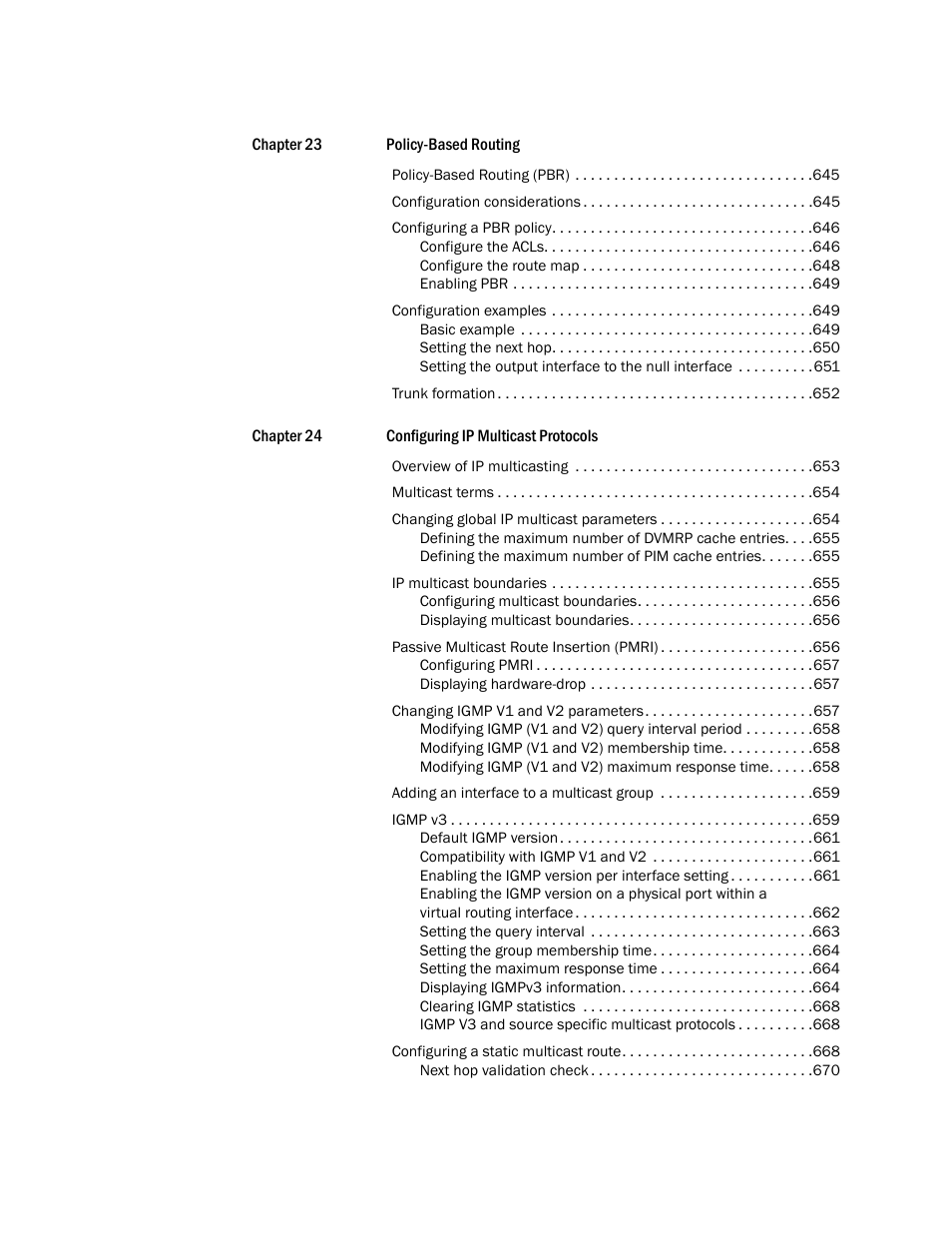 Brocade BigIron RX Series Configuration Guide User Manual | Page 20 / 1550