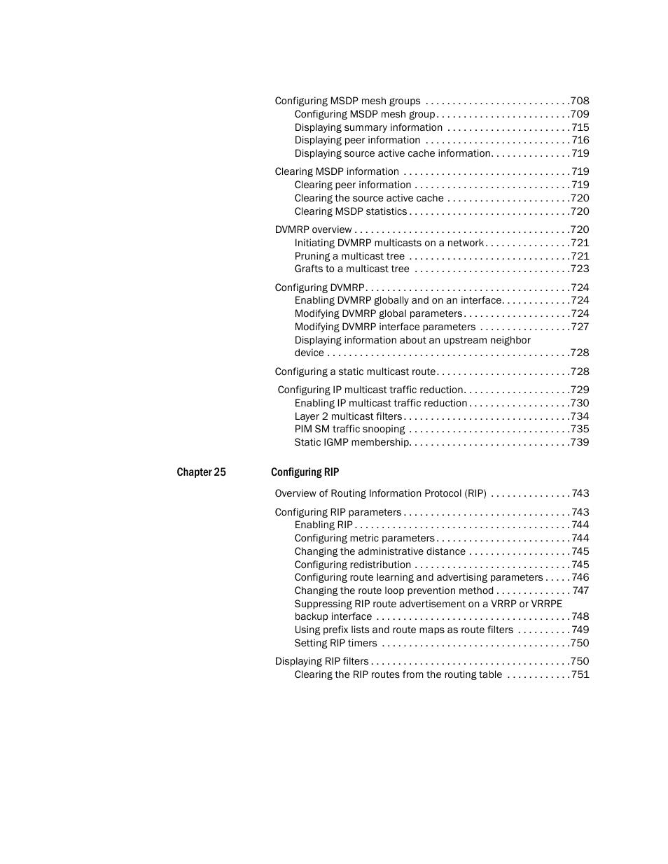 Brocade BigIron RX Series Configuration Guide User Manual | Page 22 / 1550