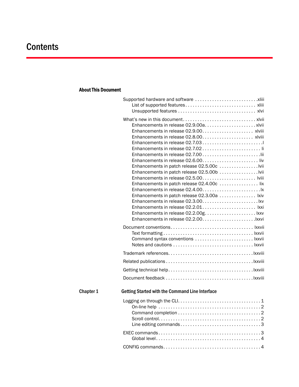 Brocade BigIron RX Series Configuration Guide User Manual | Page 3 / 1550