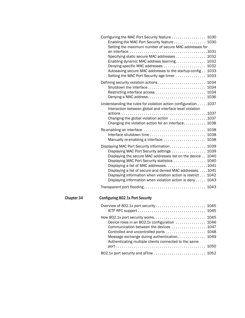 Brocade BigIron RX Series Configuration Guide User Manual | Page 30 / 1550