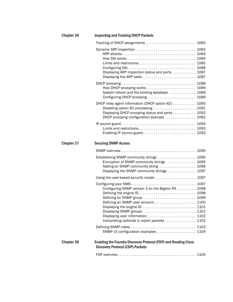 Brocade BigIron RX Series Configuration Guide User Manual | Page 32 / 1550