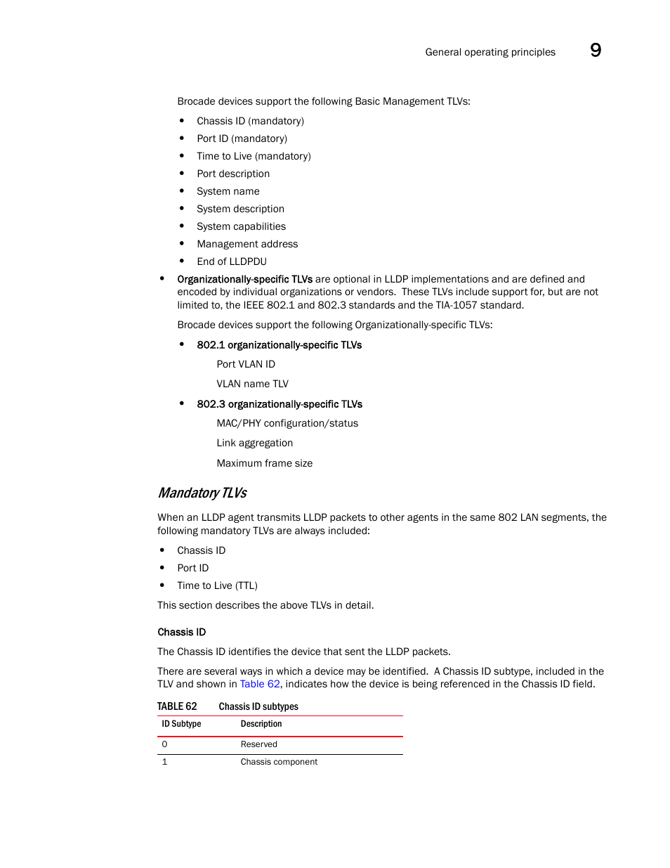 Mandatory tlvs | Brocade BigIron RX Series Configuration Guide User Manual | Page 335 / 1550