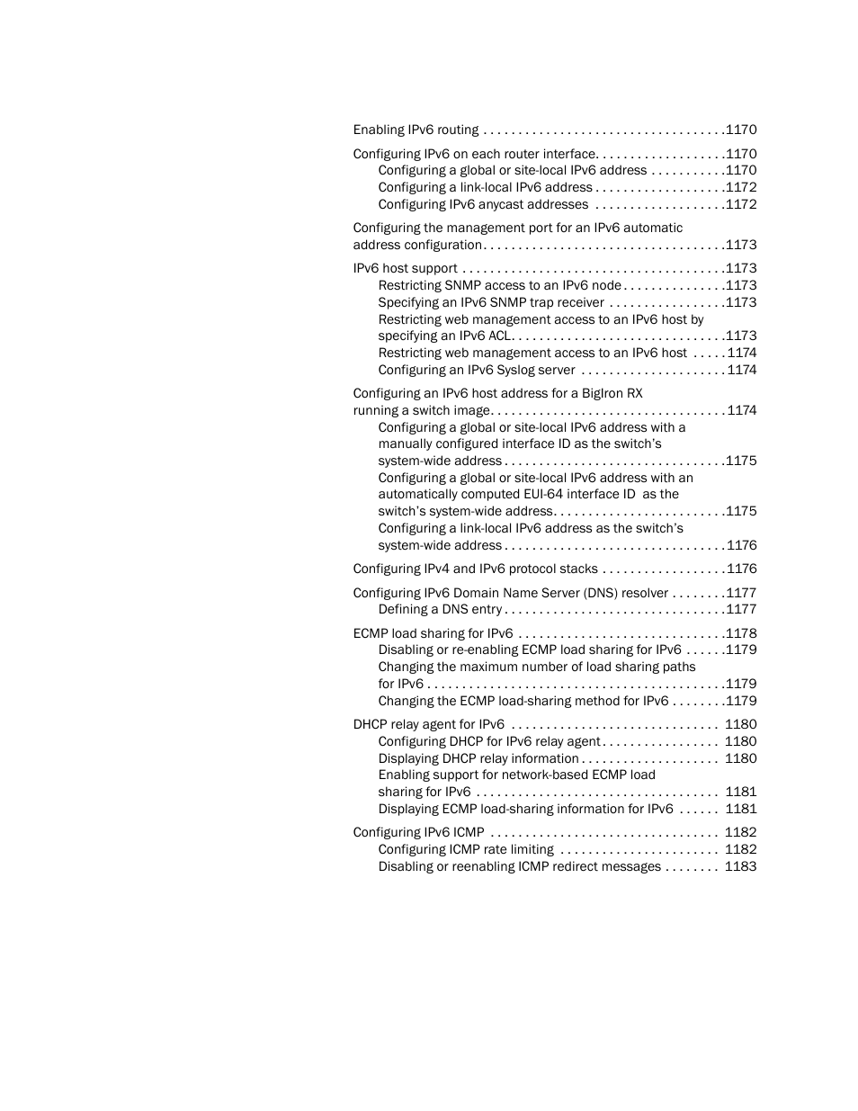 Brocade BigIron RX Series Configuration Guide User Manual | Page 35 / 1550