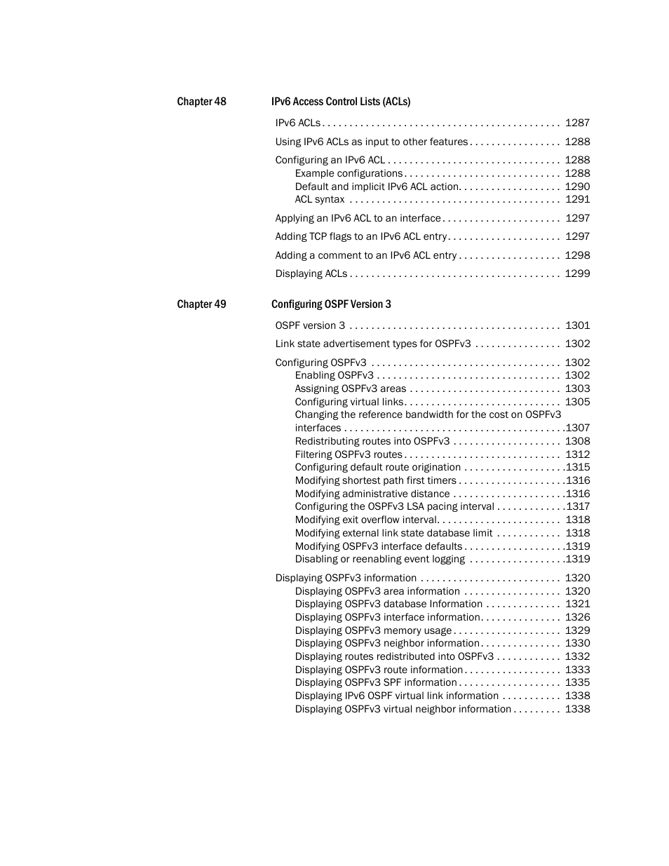 Brocade BigIron RX Series Configuration Guide User Manual | Page 38 / 1550