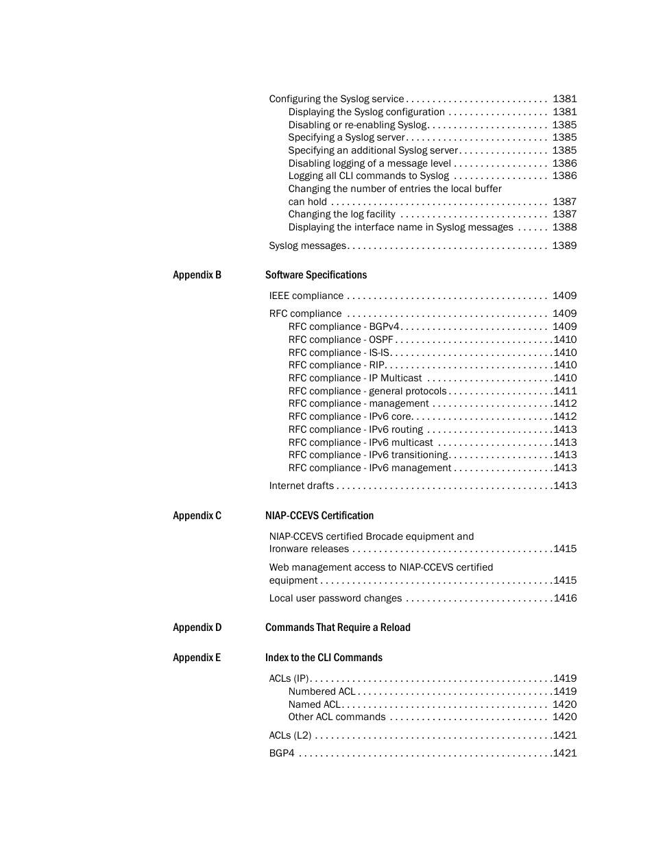 Brocade BigIron RX Series Configuration Guide User Manual | Page 40 / 1550