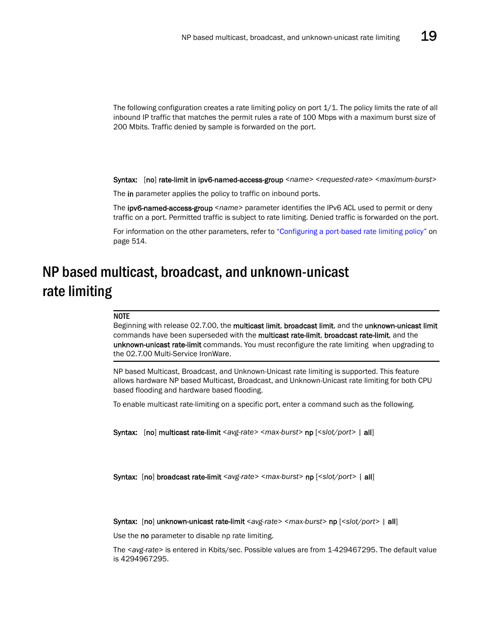 Np based | Brocade BigIron RX Series Configuration Guide User Manual | Page 597 / 1550