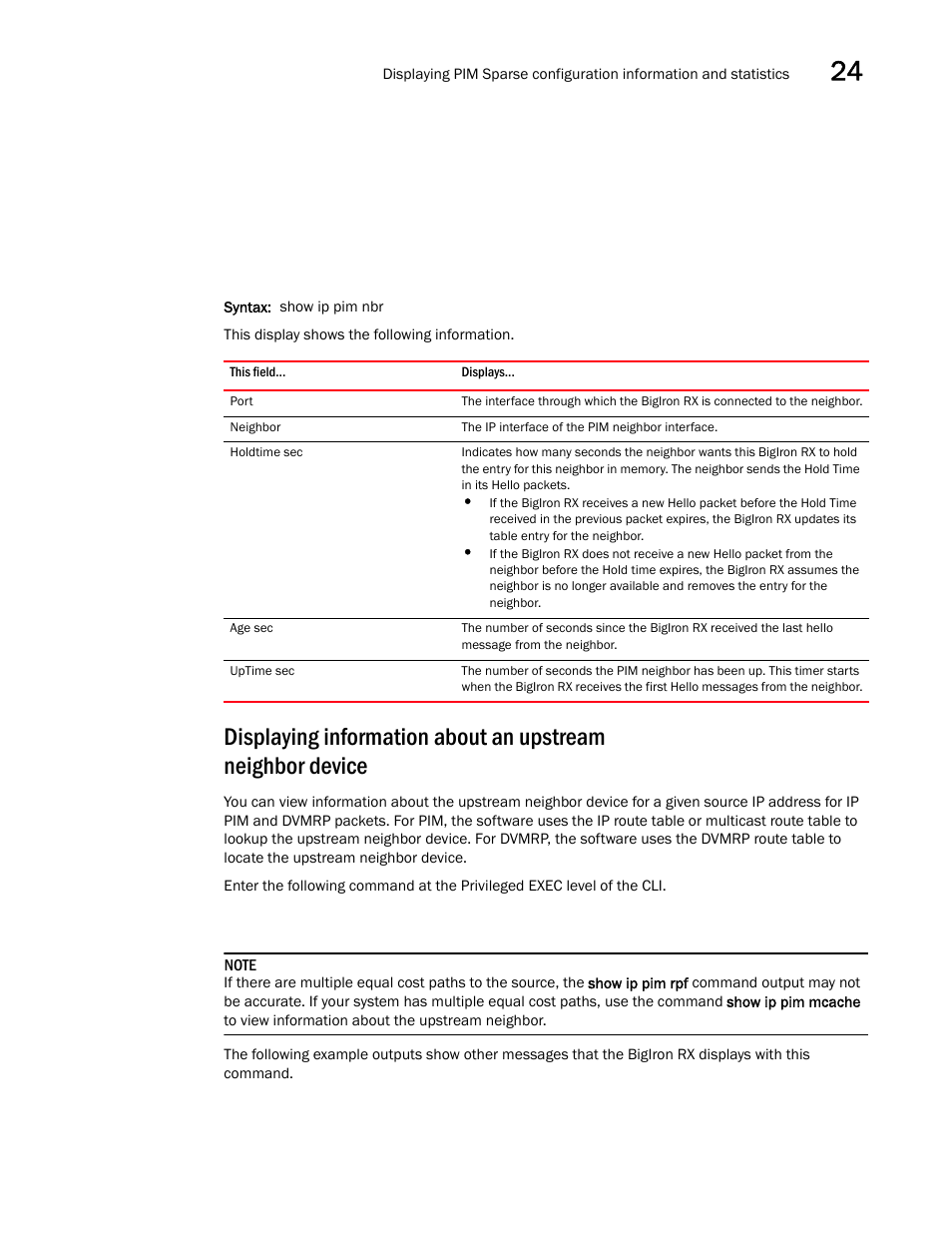 Brocade BigIron RX Series Configuration Guide User Manual | Page 773 / 1550