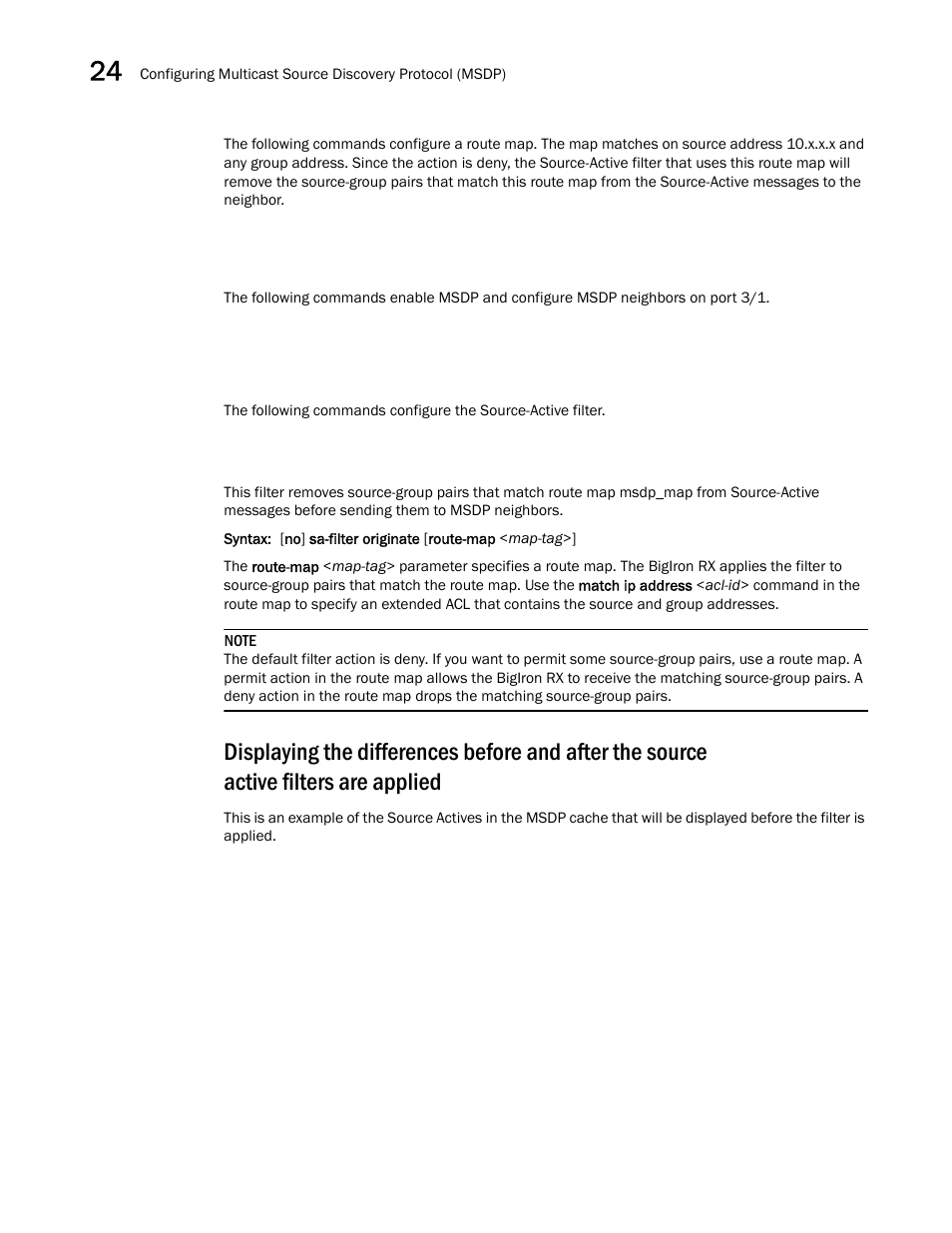 Brocade BigIron RX Series Configuration Guide User Manual | Page 784 / 1550