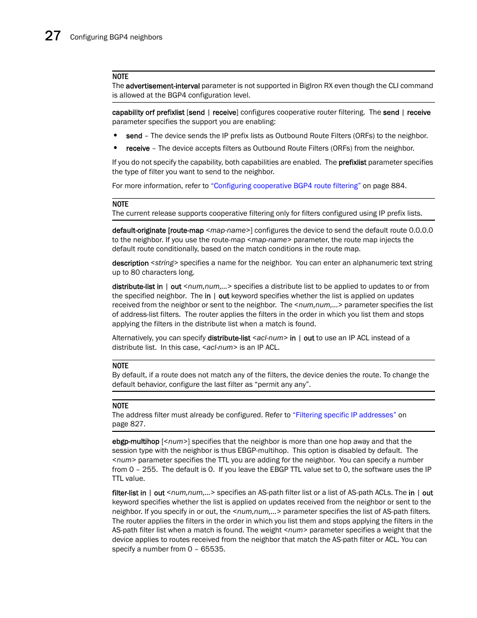 Brocade BigIron RX Series Configuration Guide User Manual | Page 926 / 1550