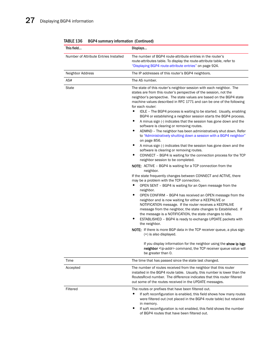 Brocade BigIron RX Series Configuration Guide User Manual | Page 980 / 1550