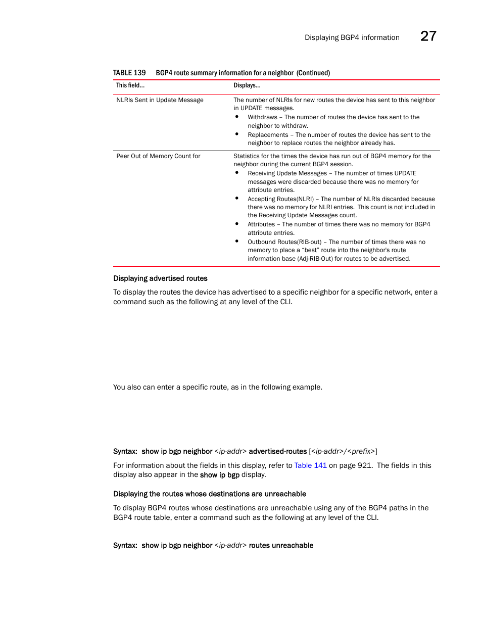 Brocade BigIron RX Series Configuration Guide User Manual | Page 993 / 1550