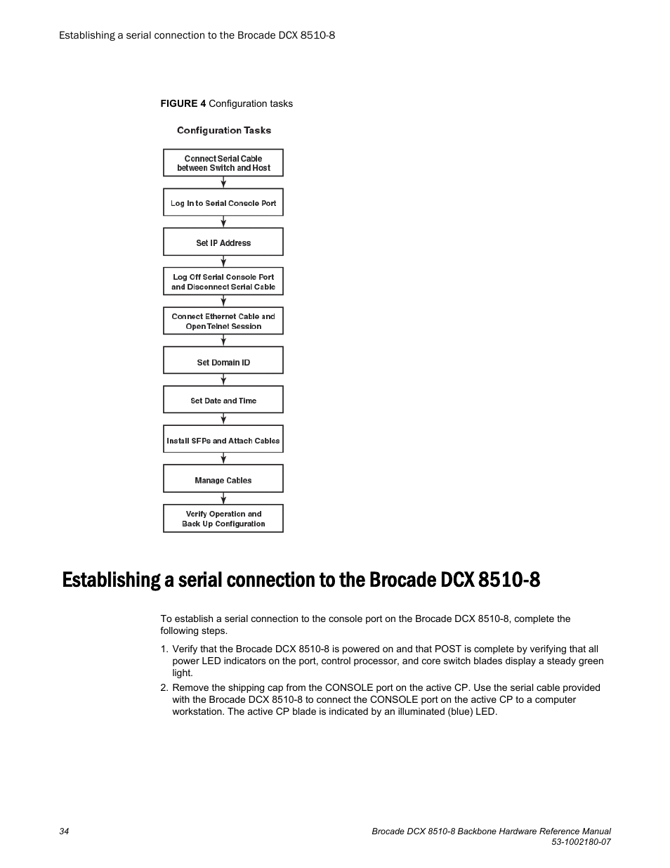 Brocade DCX 8510-8 Backbone Hardware Reference Manual User Manual | Page 34 / 178