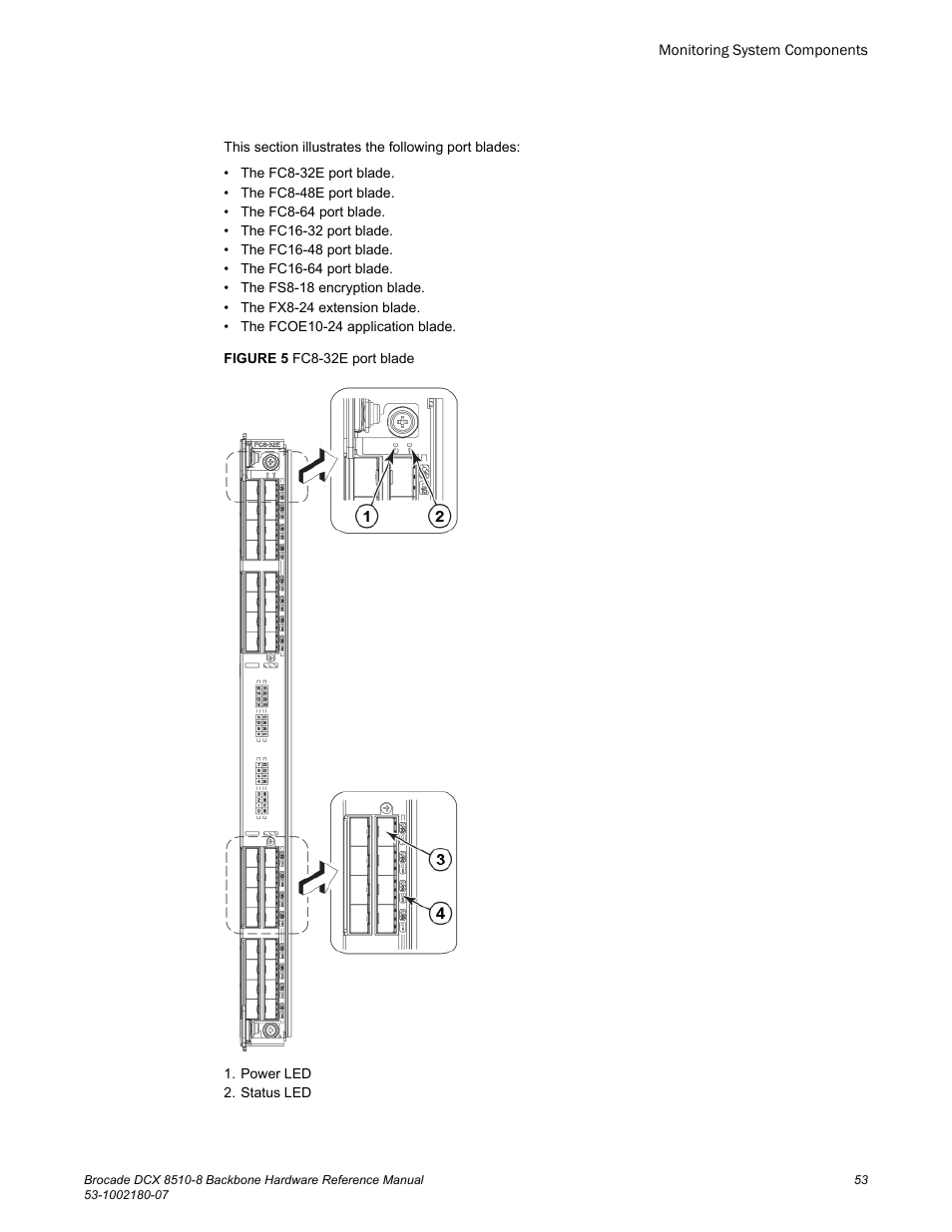 Brocade DCX 8510-8 Backbone Hardware Reference Manual User Manual | Page 53 / 178