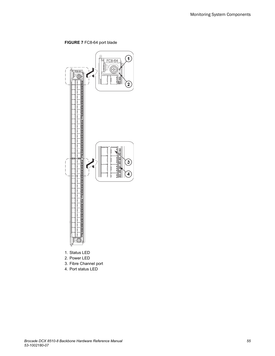 Brocade DCX 8510-8 Backbone Hardware Reference Manual User Manual | Page 55 / 178