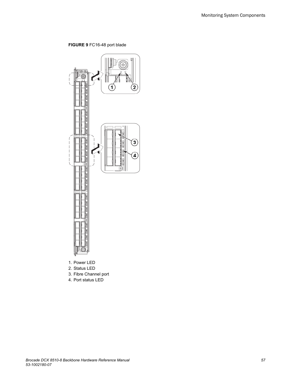 Brocade DCX 8510-8 Backbone Hardware Reference Manual User Manual | Page 57 / 178