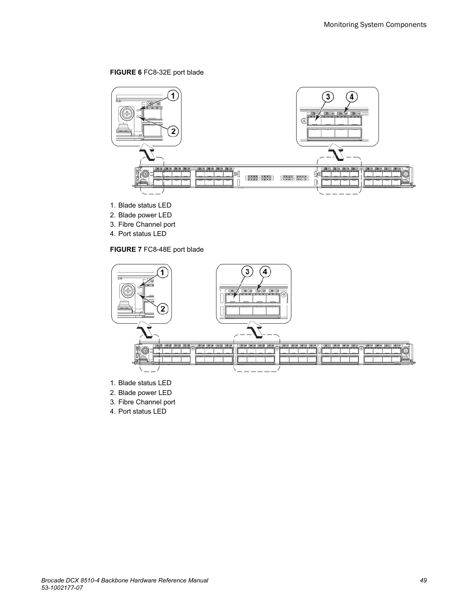 Brocade DCX 8510-4 Backbone Hardware Reference Manual User Manual | Page 49 / 156