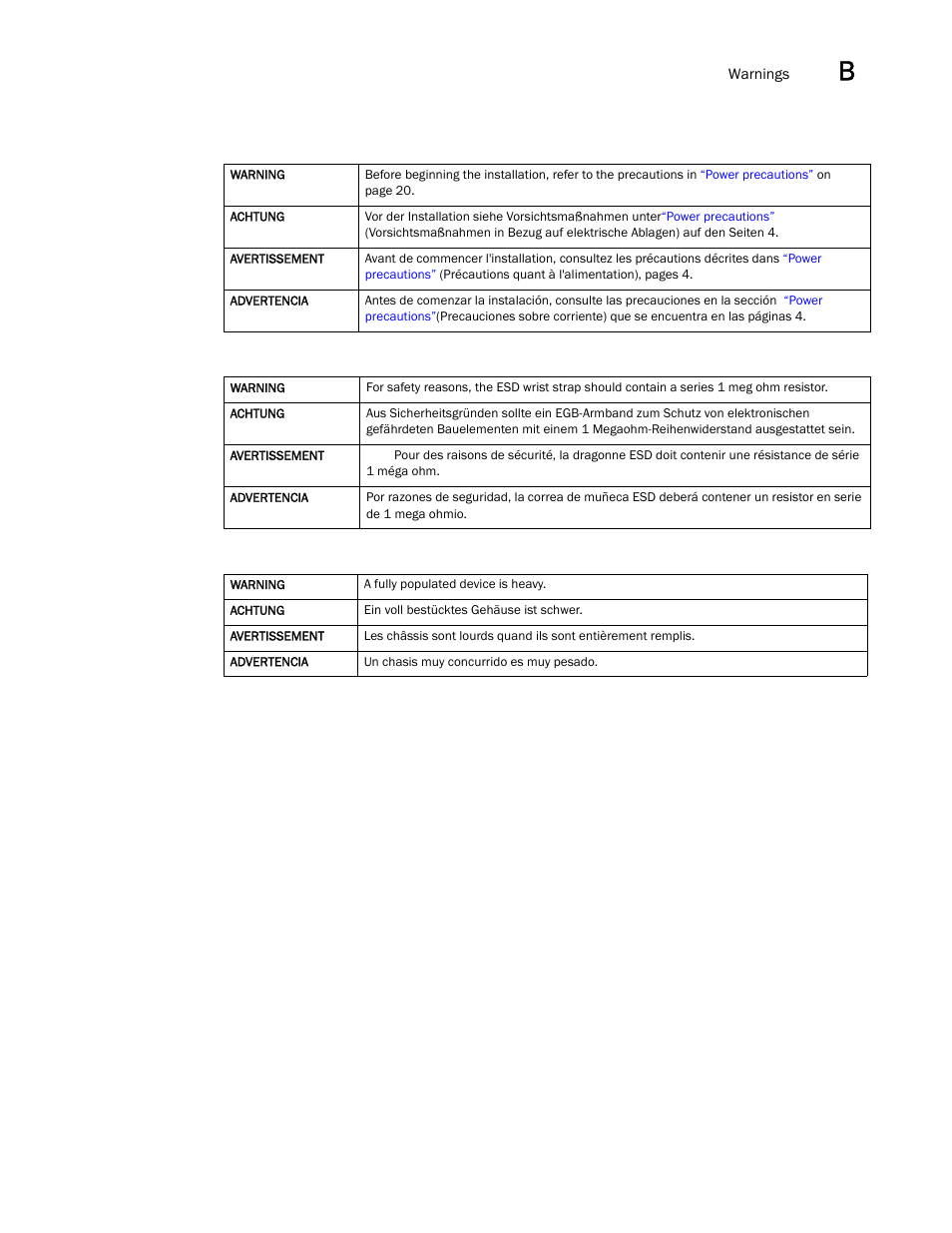 Draft: brocade confidential | Brocade FastIron GS and GS-STK Hardware Installation Guide User Manual | Page 125 / 126