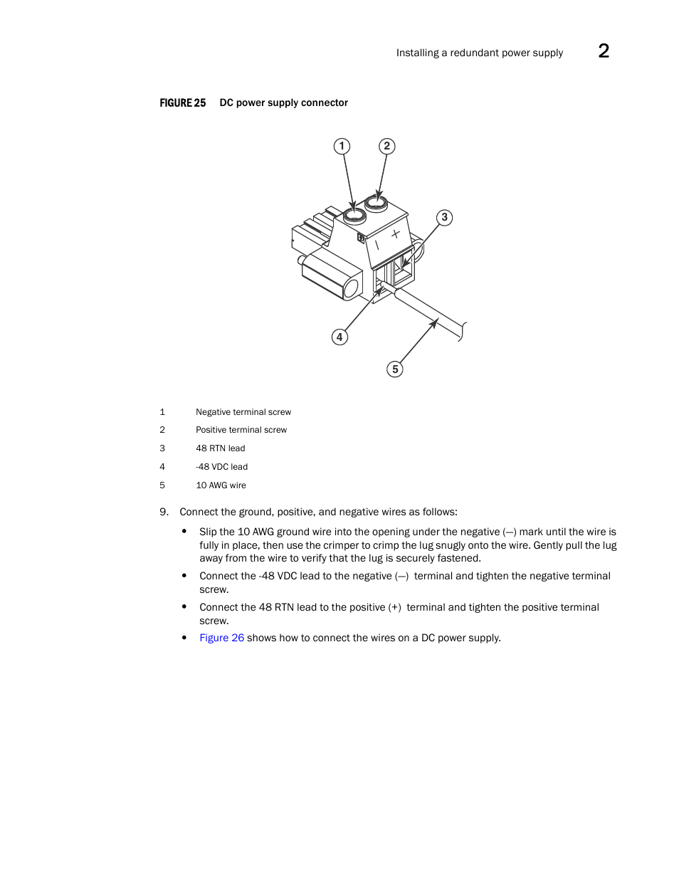 N in, Figure 25 | Brocade FastIron GS and GS-STK Hardware Installation Guide User Manual | Page 39 / 126