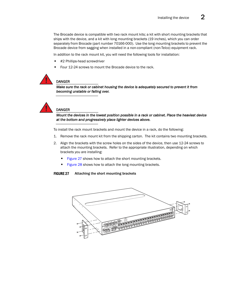 Brocade FastIron GS and GS-STK Hardware Installation Guide User Manual | Page 41 / 126