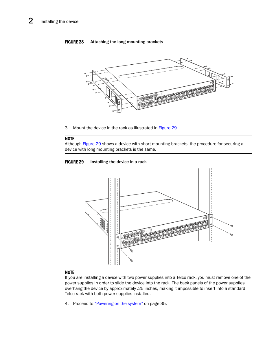 Figure 28 | Brocade FastIron GS and GS-STK Hardware Installation Guide User Manual | Page 42 / 126