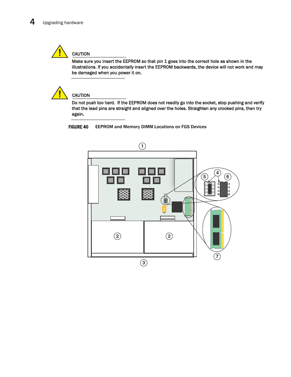 Figure 40 | Brocade FastIron GS and GS-STK Hardware Installation Guide User Manual | Page 58 / 126