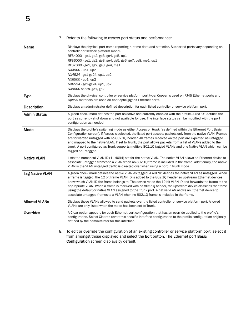 Brocade Mobility RFS Controller System Reference Guide (Supporting software release 5.5.0.0 and later) User Manual | Page 104 / 1017