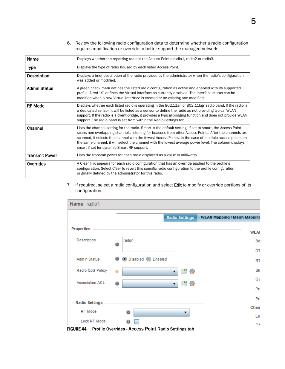 Brocade Mobility RFS Controller System Reference Guide (Supporting software release 5.5.0.0 and later) User Manual | Page 129 / 1017