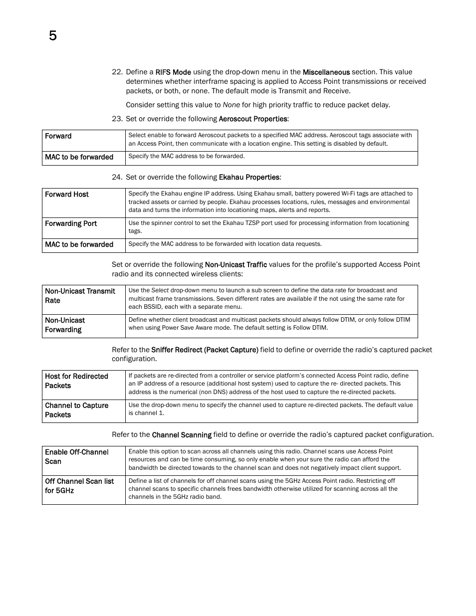Brocade Mobility RFS Controller System Reference Guide (Supporting software release 5.5.0.0 and later) User Manual | Page 136 / 1017