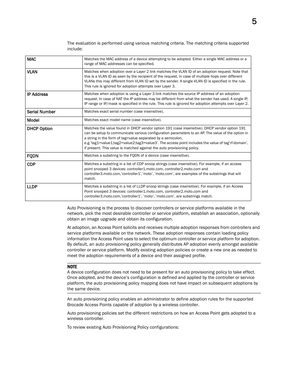 Brocade Mobility RFS Controller System Reference Guide (Supporting software release 5.5.0.0 and later) User Manual | Page 255 / 1017