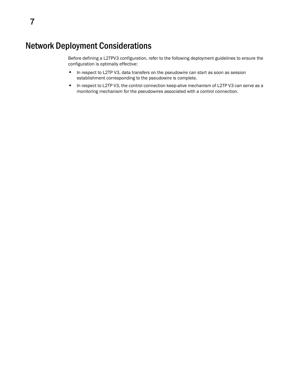 Network deployment considerations | Brocade Mobility RFS Controller System Reference Guide (Supporting software release 5.5.0.0 and later) User Manual | Page 388 / 1017