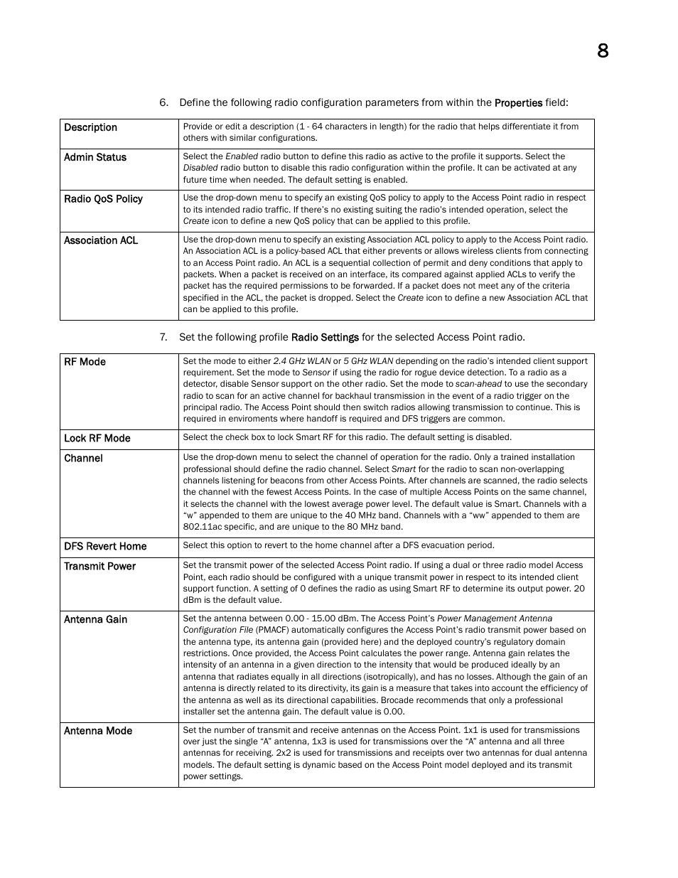 Brocade Mobility RFS Controller System Reference Guide (Supporting software release 5.5.0.0 and later) User Manual | Page 429 / 1017
