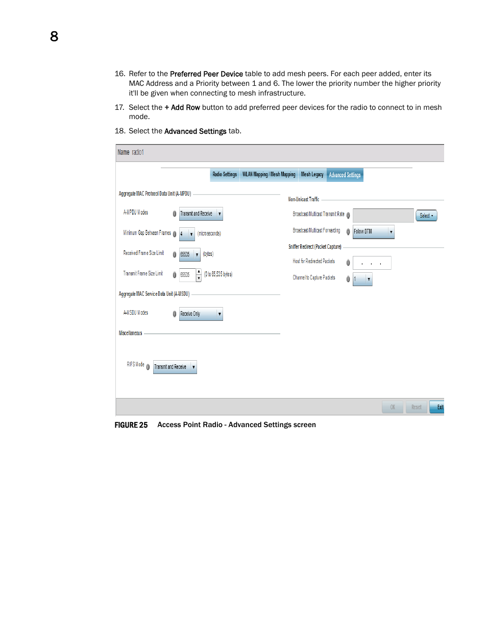 Brocade Mobility RFS Controller System Reference Guide (Supporting software release 5.5.0.0 and later) User Manual | Page 434 / 1017