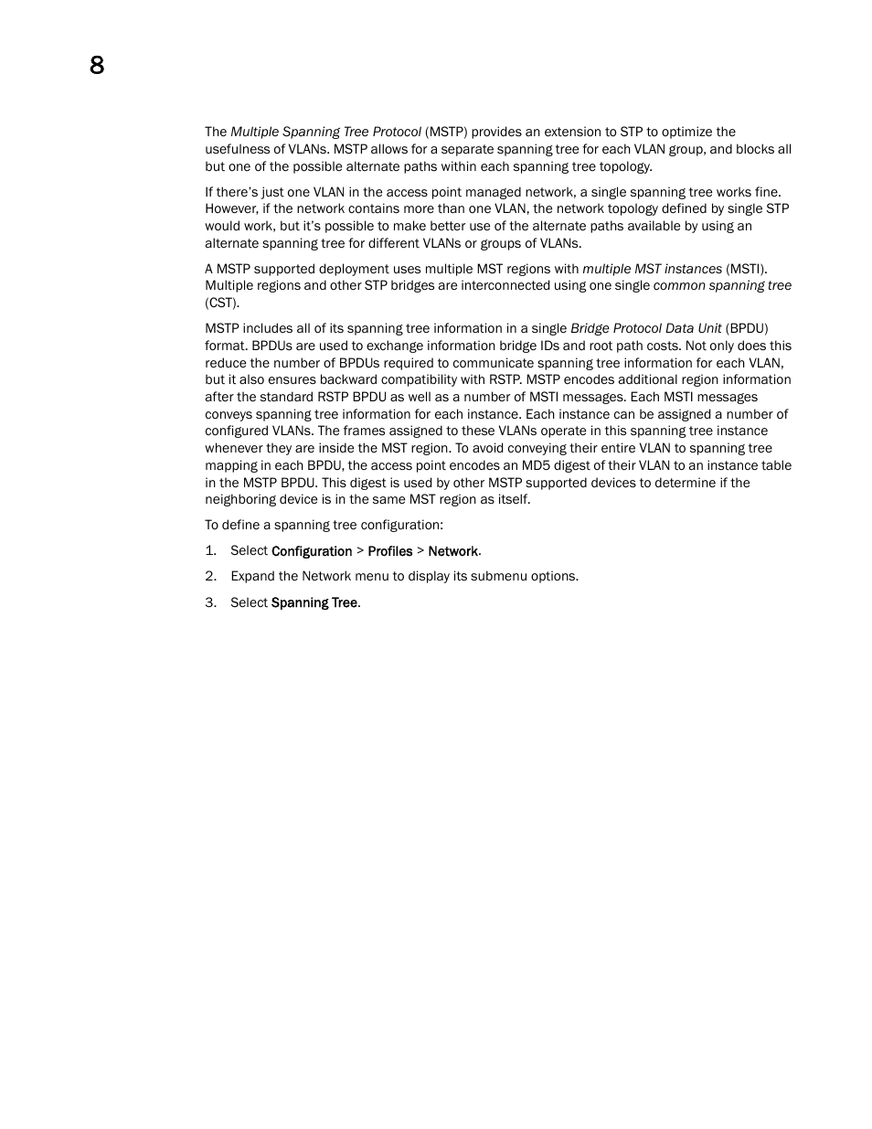 Brocade Mobility RFS Controller System Reference Guide (Supporting software release 5.5.0.0 and later) User Manual | Page 458 / 1017