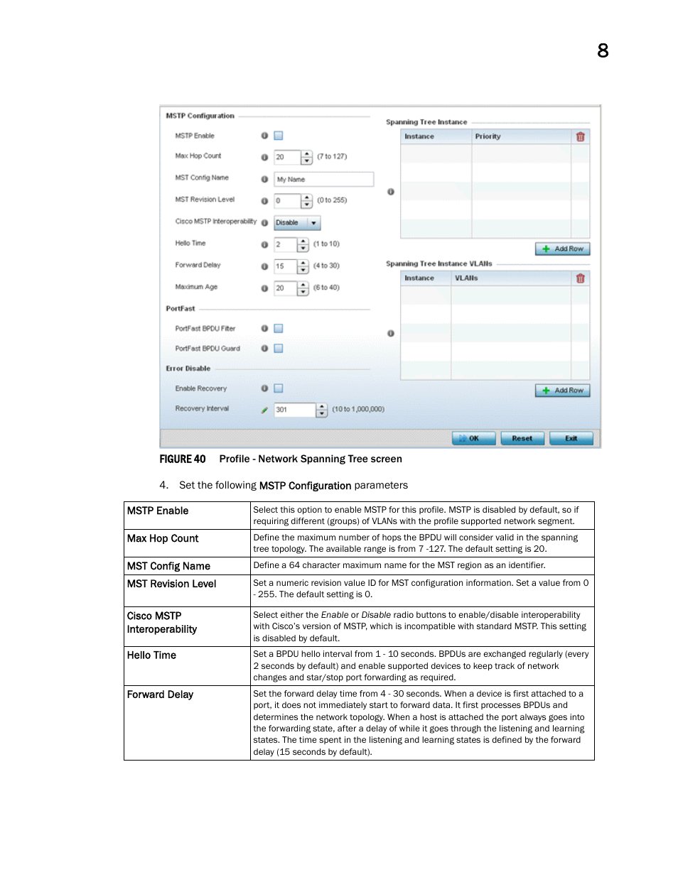 Brocade Mobility RFS Controller System Reference Guide (Supporting software release 5.5.0.0 and later) User Manual | Page 459 / 1017