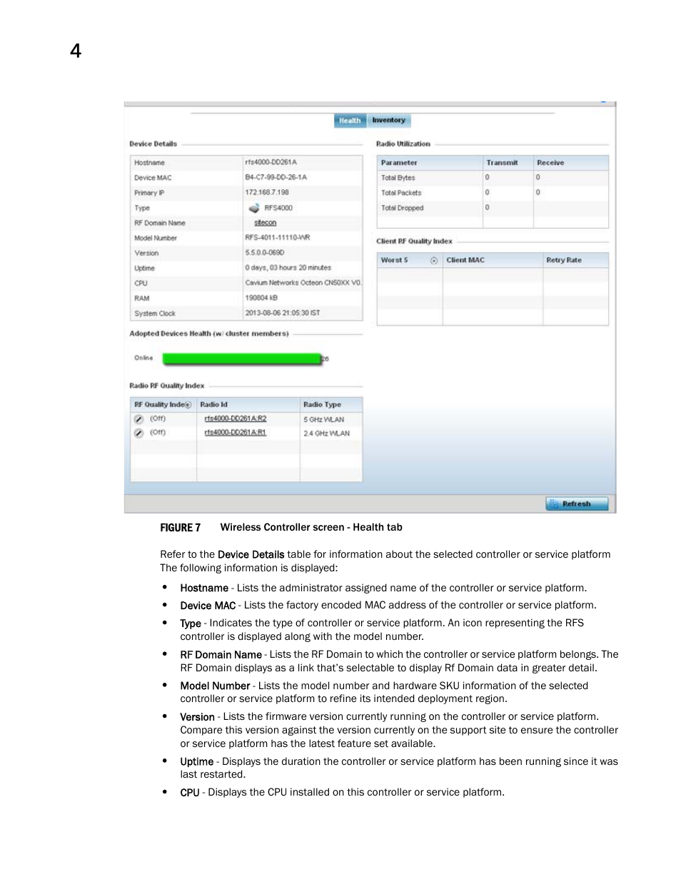 Brocade Mobility RFS Controller System Reference Guide (Supporting software release 5.5.0.0 and later) User Manual | Page 46 / 1017