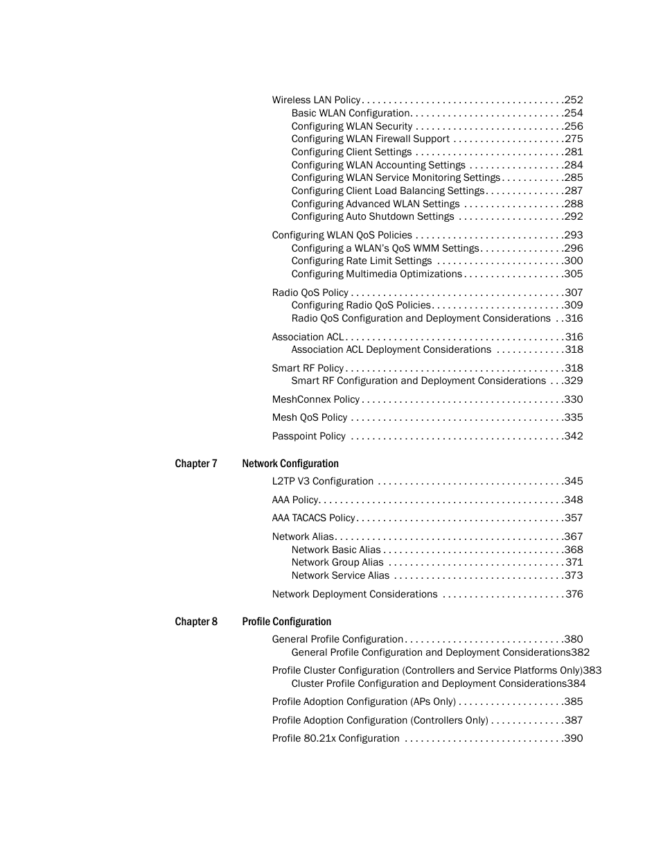 Brocade Mobility RFS Controller System Reference Guide (Supporting software release 5.5.0.0 and later) User Manual | Page 5 / 1017