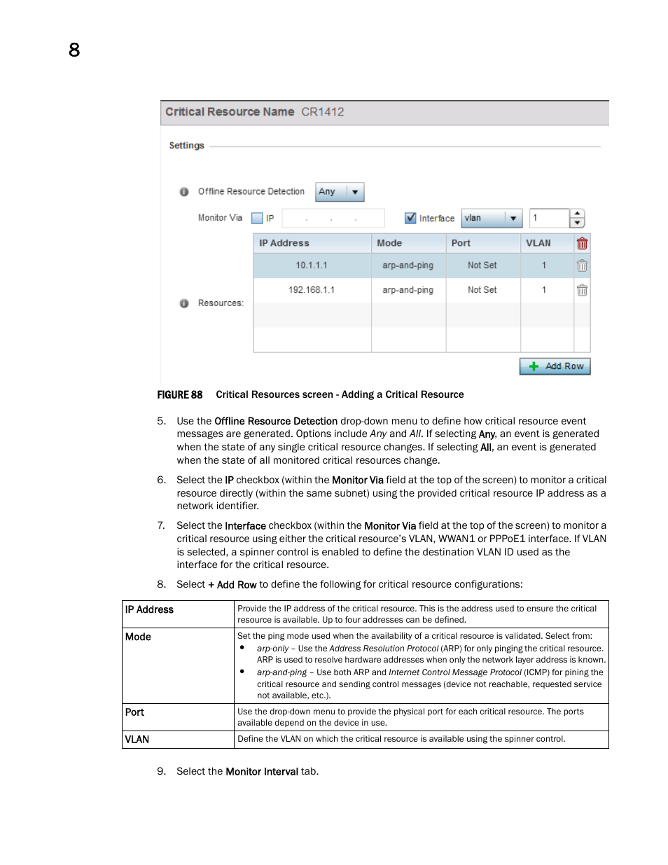 Brocade Mobility RFS Controller System Reference Guide (Supporting software release 5.5.0.0 and later) User Manual | Page 524 / 1017