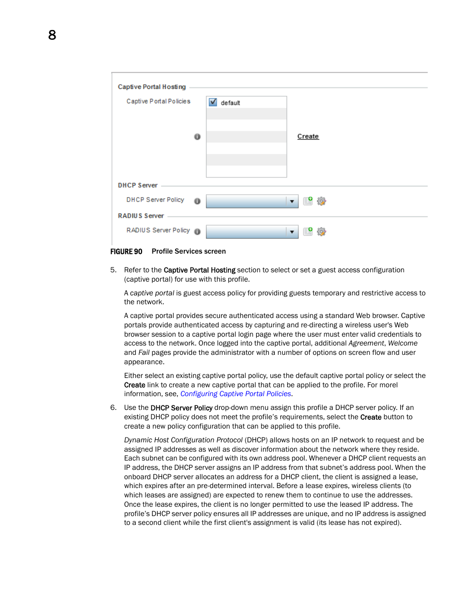 Brocade Mobility RFS Controller System Reference Guide (Supporting software release 5.5.0.0 and later) User Manual | Page 526 / 1017