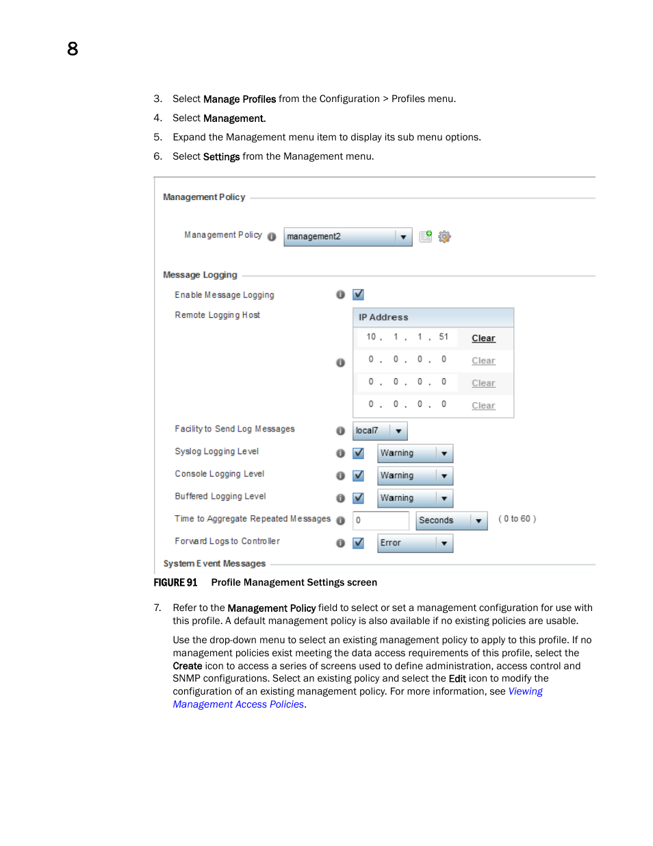 Brocade Mobility RFS Controller System Reference Guide (Supporting software release 5.5.0.0 and later) User Manual | Page 528 / 1017