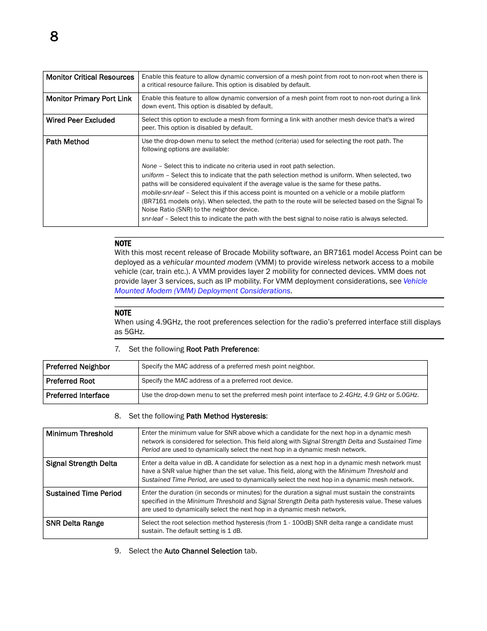 Brocade Mobility RFS Controller System Reference Guide (Supporting software release 5.5.0.0 and later) User Manual | Page 536 / 1017