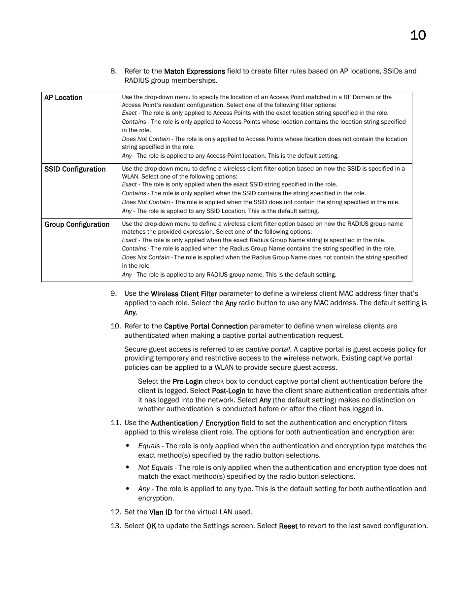 Brocade Mobility RFS Controller System Reference Guide (Supporting software release 5.5.0.0 and later) User Manual | Page 599 / 1017