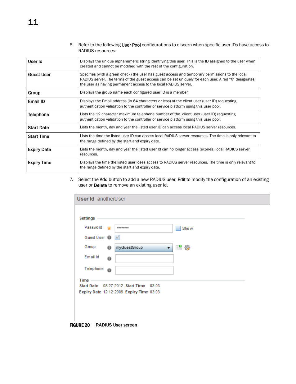 Brocade Mobility RFS Controller System Reference Guide (Supporting software release 5.5.0.0 and later) User Manual | Page 654 / 1017