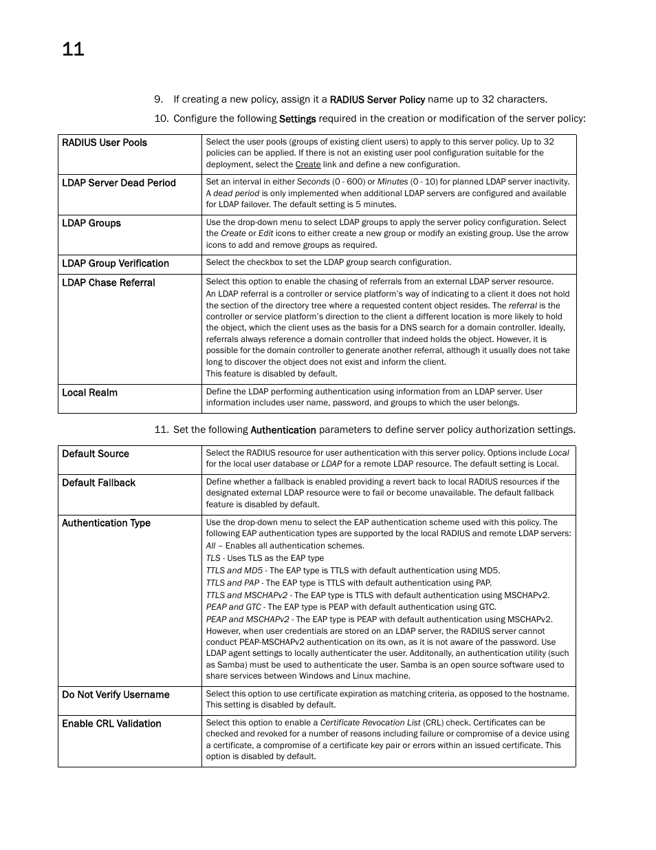 Brocade Mobility RFS Controller System Reference Guide (Supporting software release 5.5.0.0 and later) User Manual | Page 658 / 1017