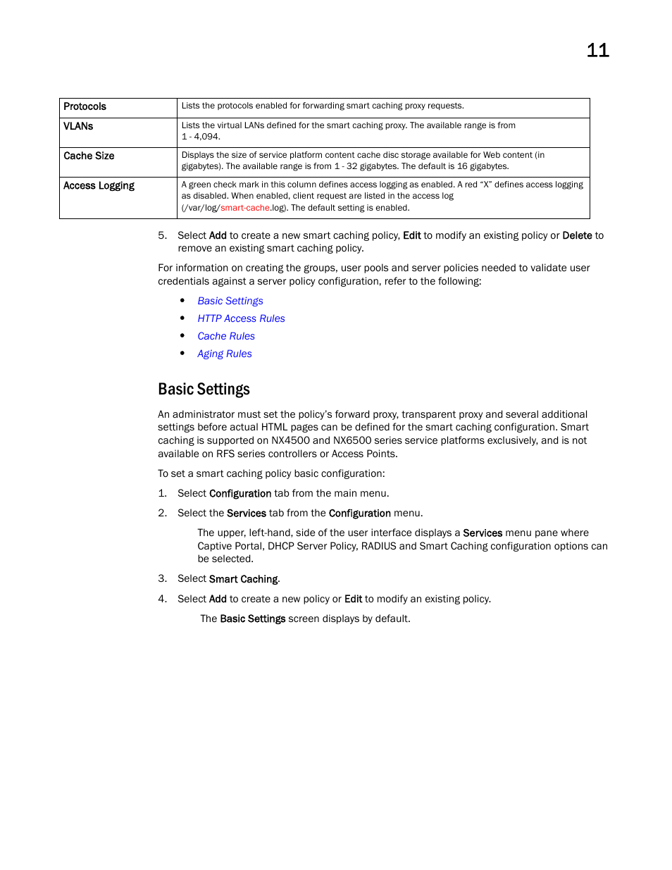 Basic settings | Brocade Mobility RFS Controller System Reference Guide (Supporting software release 5.5.0.0 and later) User Manual | Page 667 / 1017