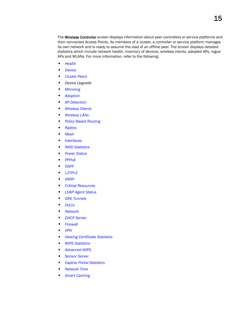 Brocade Mobility RFS Controller System Reference Guide (Supporting software release 5.5.0.0 and later) User Manual | Page 805 / 1017