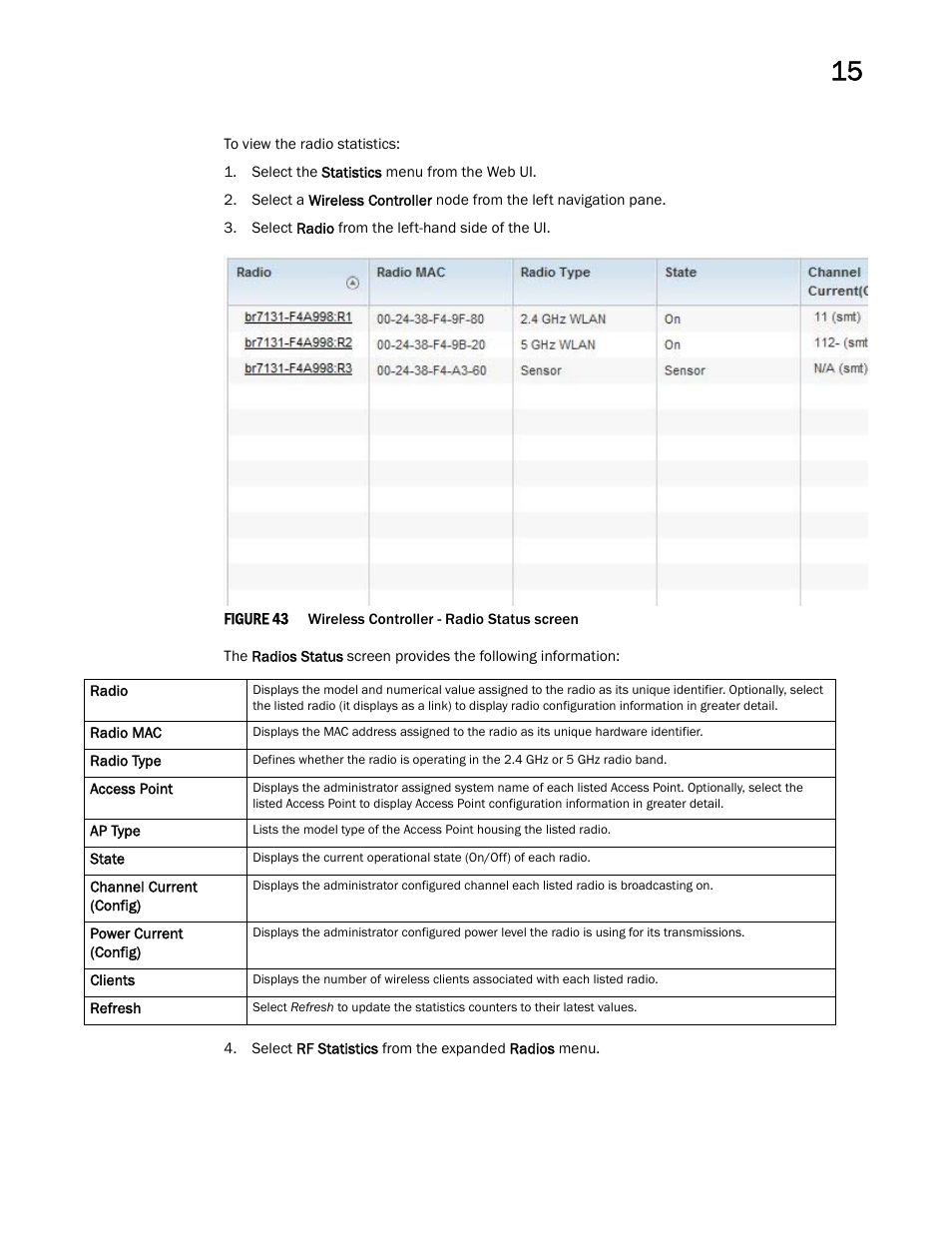 Brocade Mobility RFS Controller System Reference Guide (Supporting software release 5.5.0.0 and later) User Manual | Page 823 / 1017