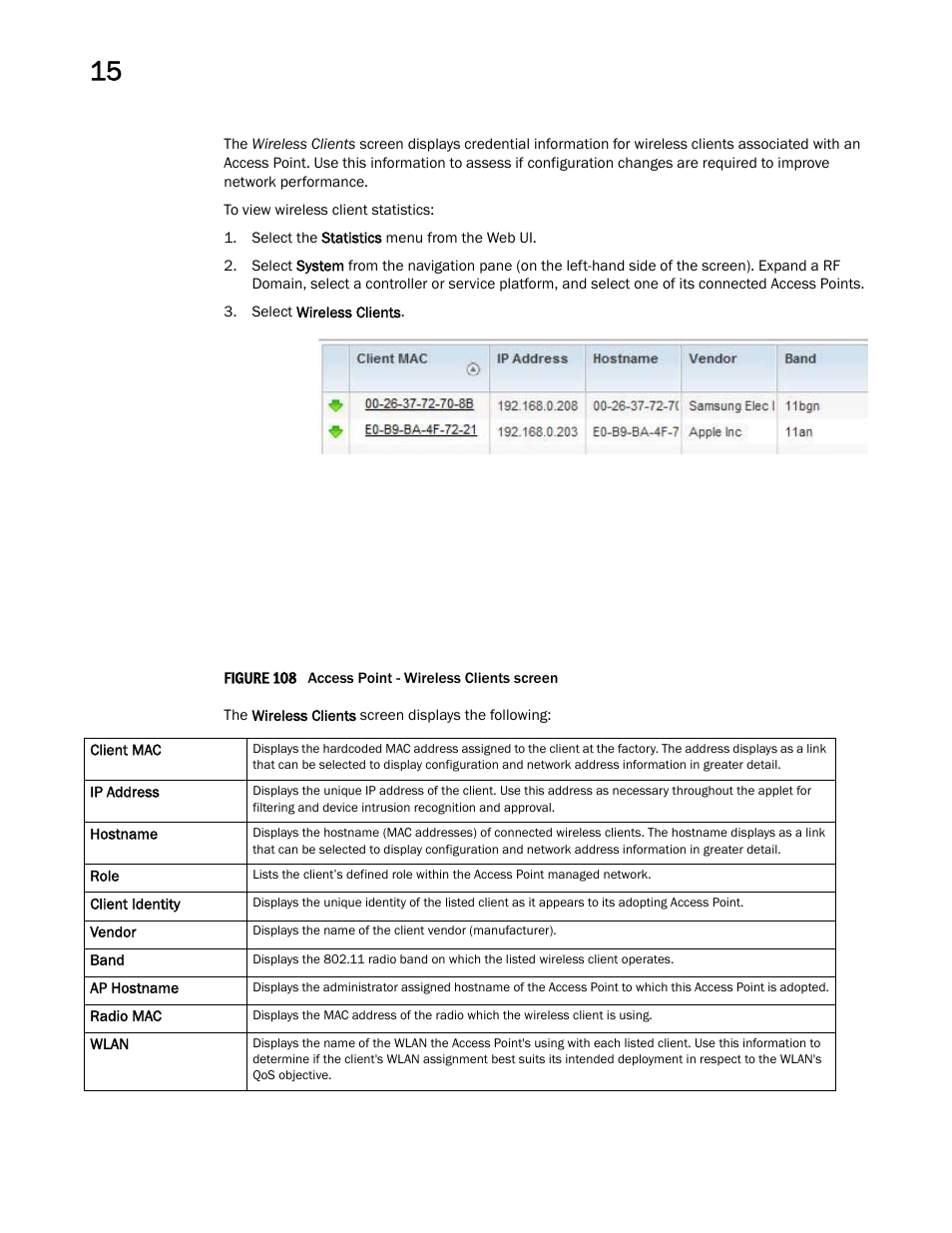 Brocade Mobility RFS Controller System Reference Guide (Supporting software release 5.5.0.0 and later) User Manual | Page 910 / 1017